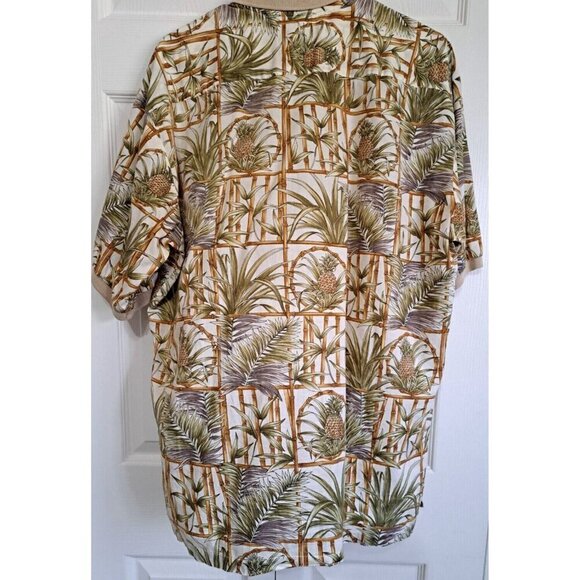 Tori Richard Men's L Short Sleeve 100% Cotton Lawn Short Sleeve Polo Shirt - Picture 3 of 8